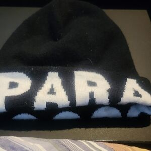 Black and White women s Beanie